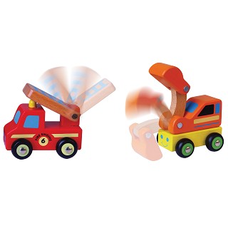 Viga Toys - Fahrzeugset - 6 Fahrzeuge
